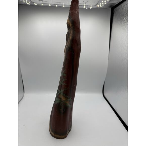 “Hand Carved Folk Art Santa Signed Ellwanger 1990 – Rustic Christmas Decor” - Picture 4 of 12